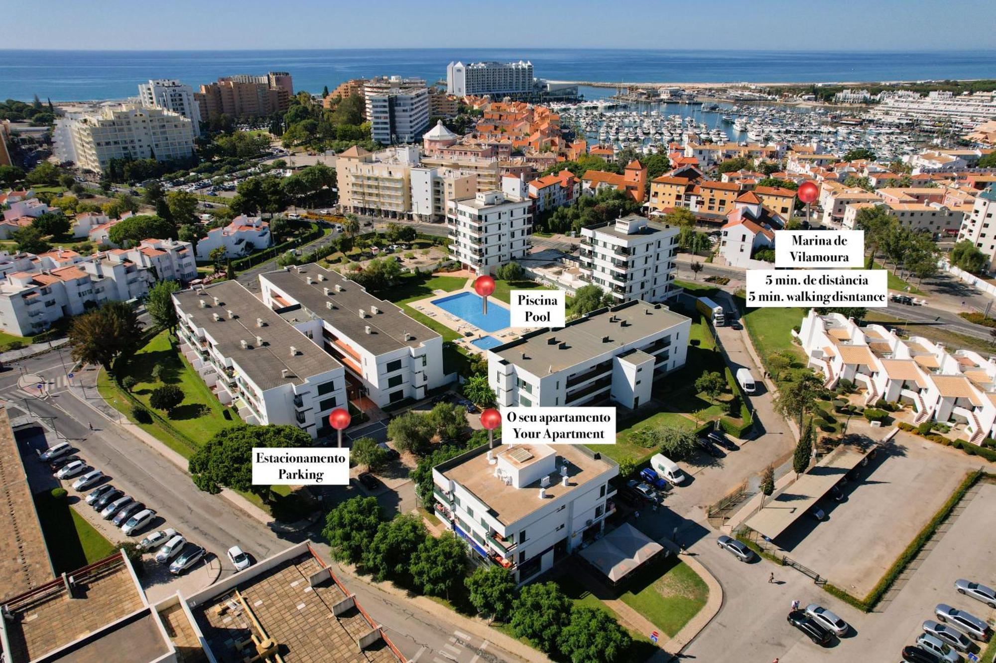 Centralgarve - Elegant And Cosy Studio In The Heart Of Vilamoura - Aldeia Do Mar T0 Zewnętrze zdjęcie